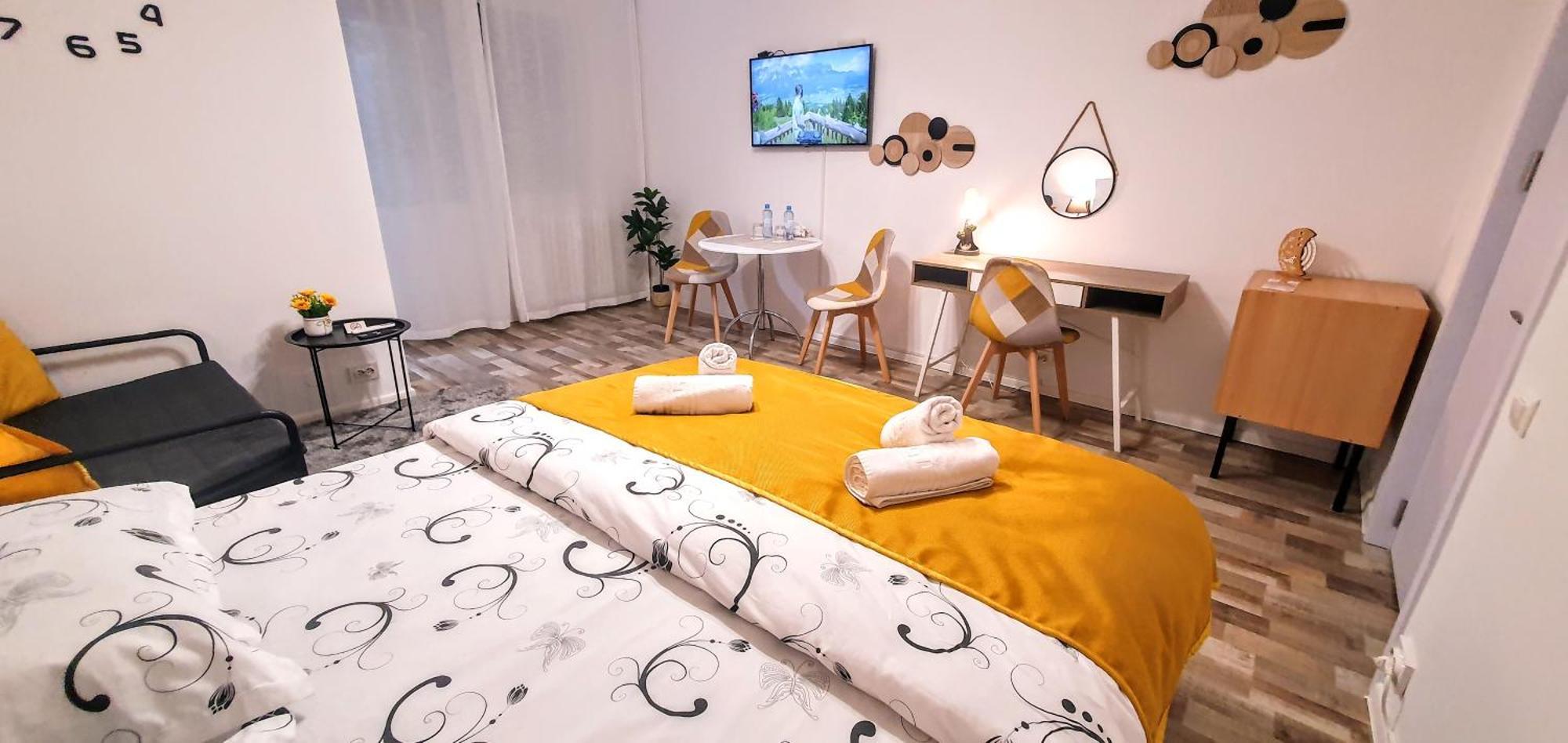The Yellow King - Luxurious Apartment 부쿠레슈티 외부 사진